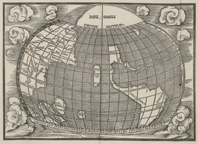 Map of North and South America Showing the Connection of the Two Continents by an Isthmus. Published in 